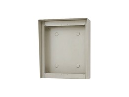 AIPHONE OPBOUWBEHUIZING MET REGENKAP   2 MODULES BOVEN ELKAAR