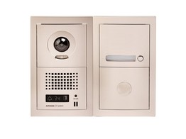 MODULAIRE AIPHONE GT VIDEO BUITENPOST MET 1 BELTOETS  INCLUSIEF INBOUWDOOS