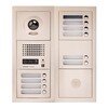 MODULAIRE AIPHONE GT VIDEO BUITENPOST MET 10 BELTOETSEN  INCLUSIEF INBOUWDOOS