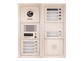 MODULAIRE AIPHONE GT VIDEO BUITENPOST MET 10 BELTOETSEN  INCLUSIEF INBOUWDOOS