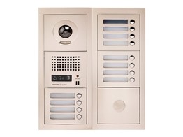 MODULAIRE AIPHONE GT VIDEO BUITENPOST MET 12 BELTOETSEN  INCLUSIEF INBOUWDOOS