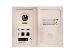 MODULAIRE AIPHONE GT VIDEO BUITENPOST MET 2 BELTOETSEN  INCLUSIEF INBOUWDOOS