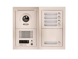MODULAIRE AIPHONE GT VIDEO BUITENPOST MET 5 BELTOETSEN  INCLUSIEF INBOUWDOOS