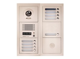 MODULAIRE AIPHONE GT VIDEO BUITENPOST MET 9 BELTOETSEN  INCLUSIEF INBOUWDOOS