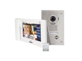 AIPHONE JP SERIES INBOUW KIT MET OPBOUW BUITENPOST  BINNENPOST MET GEHEUGEN EN VOEDING