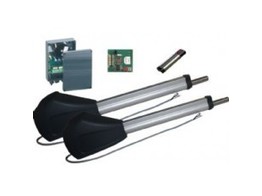 SOMMER TWIST XL KIT 24 VDC KIT VOOR TWEE VLEUGELS VAN MAX 5M  MET PEARL ZENDER