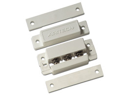 ARITECH WIT OPBOUWCONTACT MET SCHROEFAANSLUITINGEN  SCHAKELAFSTAND 18MM