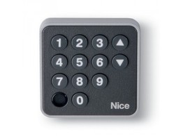 NICE DIGITAAL KEYPAD MET 12 TOETSEN MET NICE BLUEBUS TECHNOLOGIE  METALEN ANTI-DIEFSTALBEHUIZING