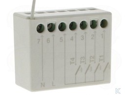 NICE 4 KANAALS INBOUWZENDER OP NETSPANNING