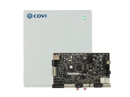 ATRIUM 2-DEURS HOOFDCONTROLLER OP IP IN METALEN KAST MET 2 5A VOEDING
