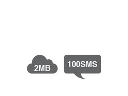 TELE2 IOT ABONNEMENT MET 2MB DATA EN 100 SMS BERICHTEN PER MAAND