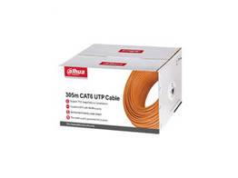 DAHUA  CAT6 KABEL  4-PAAR UTP VOOR BINNEN GEBRUIK  BUITENMANTEL WIT  305 METER  CPR CLASS E