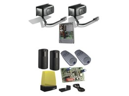CAME FERNI AUTOMATISERINGSKIT VOOR DUBBEL DRAAIHEK / MAX 4 METER PER VLEUGEL / MET FLITSLAMP   ANTENNE