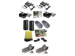 CAME FROG ONDERGRONDSE AUTOMATISERINGSKIT VOOR DUBBEL DRAAIHEK / MAX 3.5 METER PER VLEUGEL / MET FLITSLAMP   ANTENNE