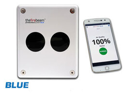 THE FIRE BEAM BLUE LINEAIRE BEAM DETECTOR BEDIENBAAR VIA SMARTPHONE  APP 