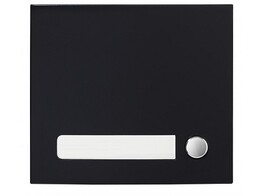 ZWARTE AIPHONE MODULE VOOR MODULAIRE BUITENPOSTEN  MODULE MET 1 DRUKKNOP
