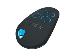 CAME ZENDER 4 KANALEN OP 433 MHZ FREQUENTIE EN ZELFLEERFUNCTIE  ZWART