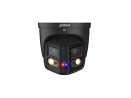 DAHUA  WIZSENSE 2x 4MP TIOC DUAL-LENS SPLICING TURRET NETWERKCAMERA 180    SMART DUAL ILLUMINATION IR LICHT  25M  EN WIT LICHT TOT 20M