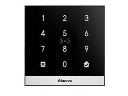AKUVOX POE GEVOEDE NETWERK BADGE LEZER EN CODEKLAVIER