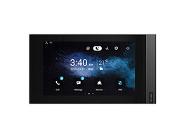 AKUVOX 7 INCH ZWARTE LINUX BINNENPOST  TOUCHSCREEN MET 1.024 X 600 RESOLUTIE  12 VDC OF POE  WIFI.