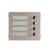 AIPHONE MODULE VOOR MODULAIRE BUITENPOSTEN  MODULE MET 4 DRUKKNOPPEN