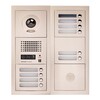 MODULAIRE AIPHONE GT VIDEO BUITENPOST MET 10 BELTOETSEN  INCLUSIEF INBOUWDOOS