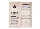 MODULAIRE AIPHONE GT VIDEO BUITENPOST MET 10 BELTOETSEN  INCLUSIEF INBOUWDOOS