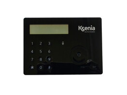 LCD klavier voor LARES  touch  temperatuursensor  zwart