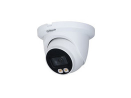 WITTE DAHUA  WIZSENSE LITE AI SERIES 2MP FULL COLOR TURRET CAMERA MET WIT LICHT  WDR  120 DB   EDN  3.6 MM LENS  WITLICHT VERLICHTING  MAX. 20 M.   FULL COLOR  POE/12 VDC